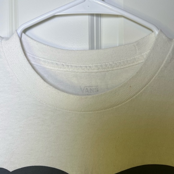 Vans White and Red Long Sleeve Graphic Tee - Picture 3 of 5